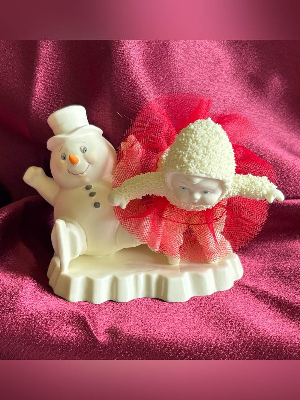Department 56 Snowbabies “Skating Lessons”  4057528, 2017